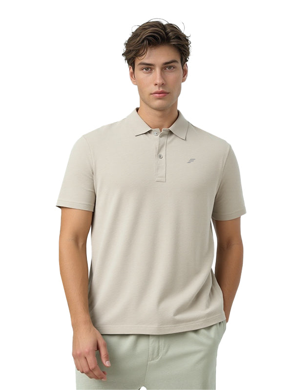 Polyester polo shirt